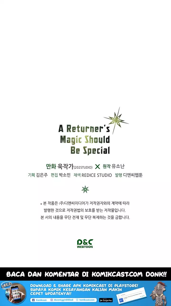 A Returner’s Magic Should Be Special Chap 56 - Next Chap 57
