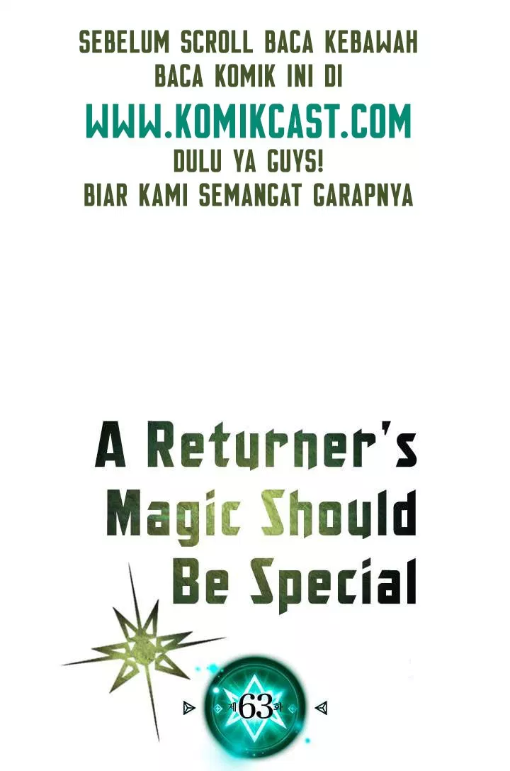 A Returner’s Magic Should Be Special Chap 63 - Next Chap 64