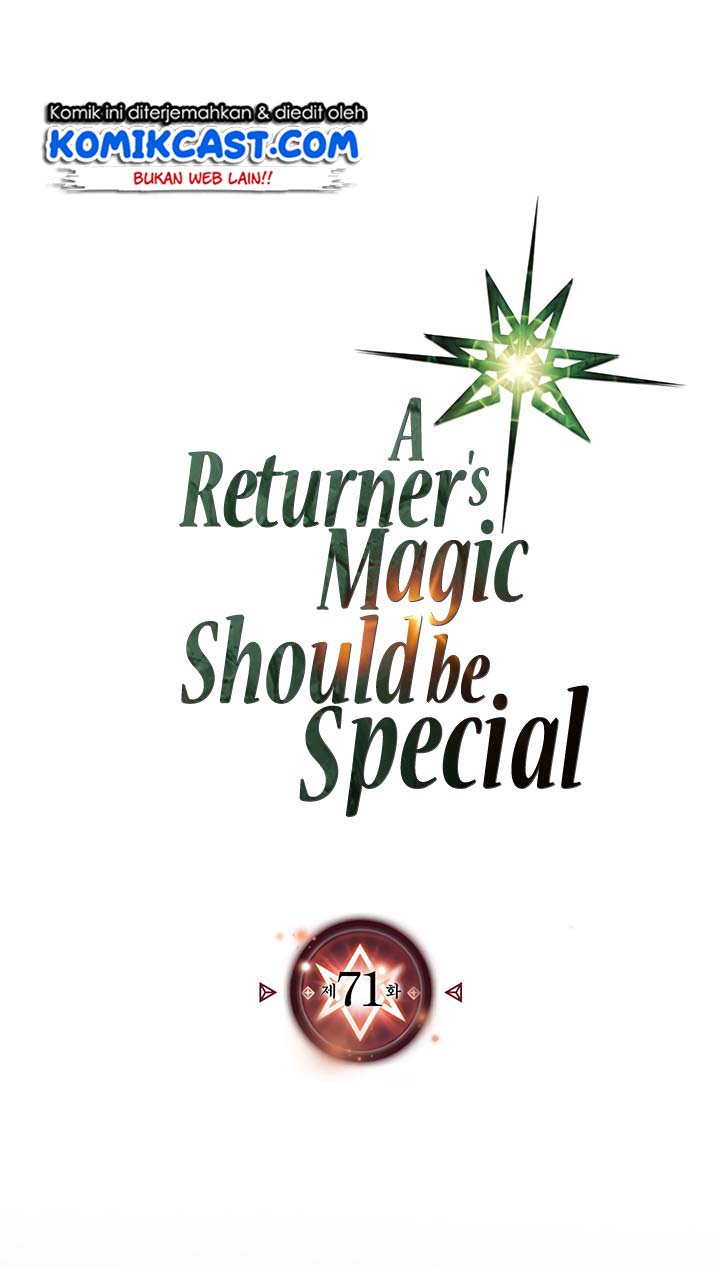 A Returner’s Magic Should Be Special Chap 71 - Next Chap 72