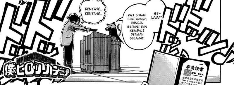 Boku no Hero Academia Chap 425 - Next Chap 426