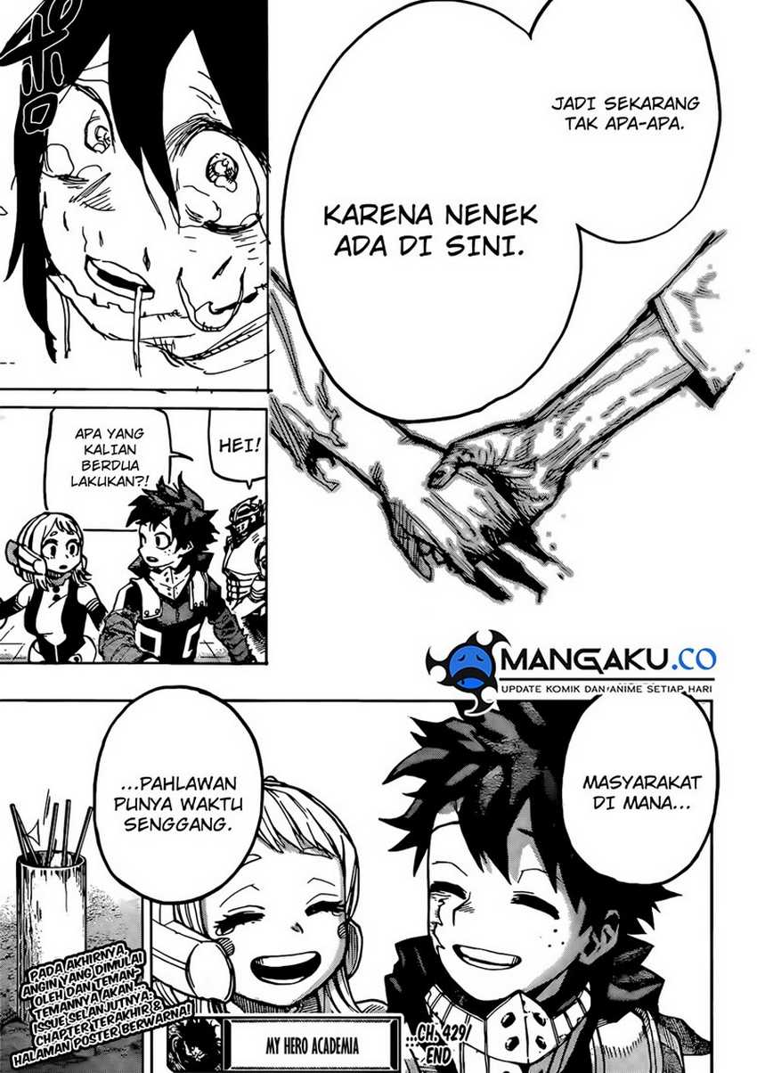 Boku no Hero Academia Chap 429 - Next Chap 430