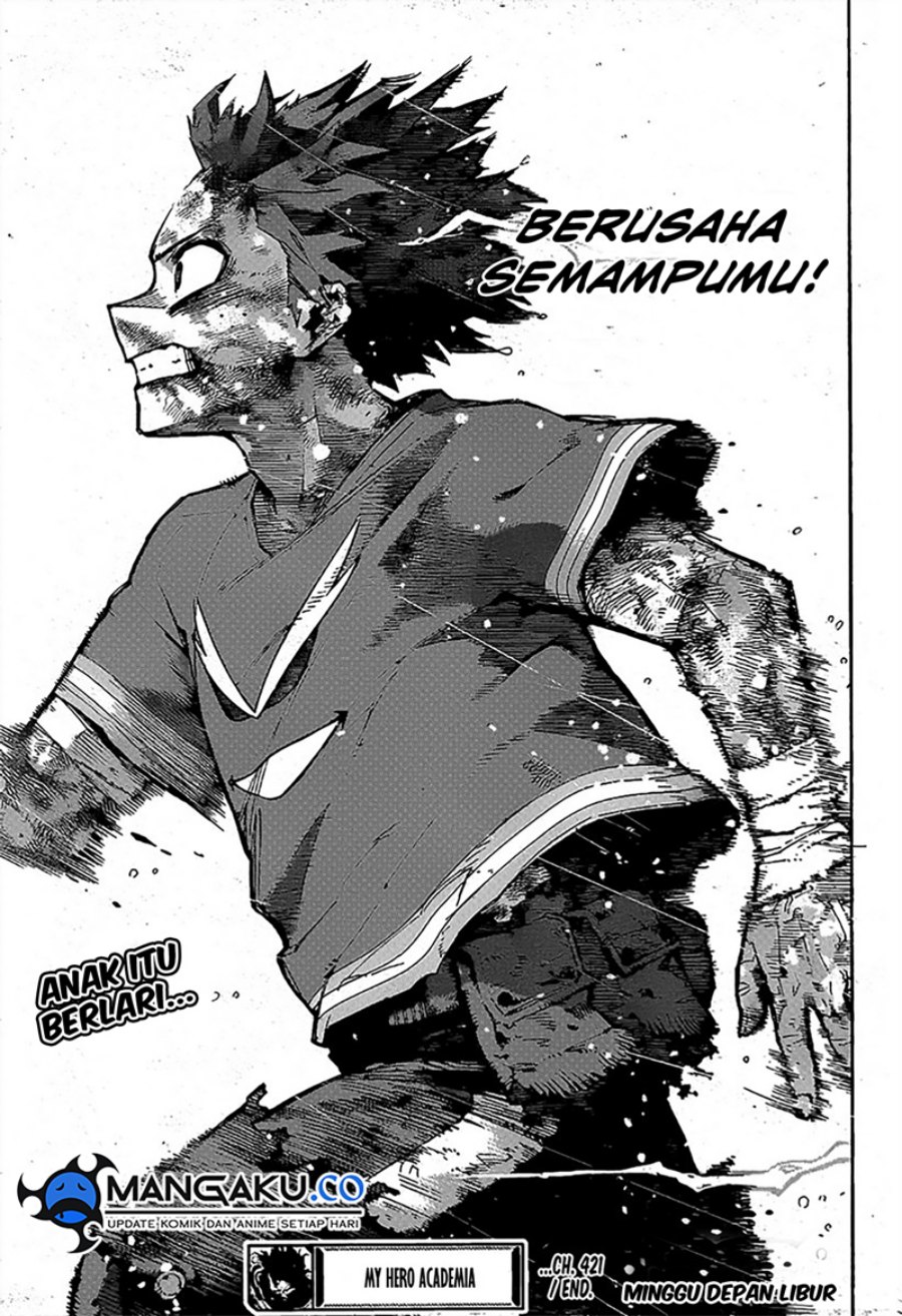 Boku no Hero Academia Chap 421 - Next Chap 422