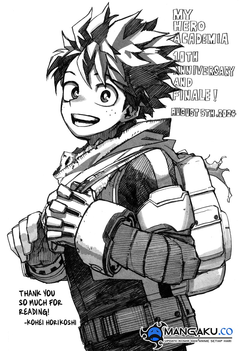 Boku no Hero Academia Chap 430 - Next Chap 431