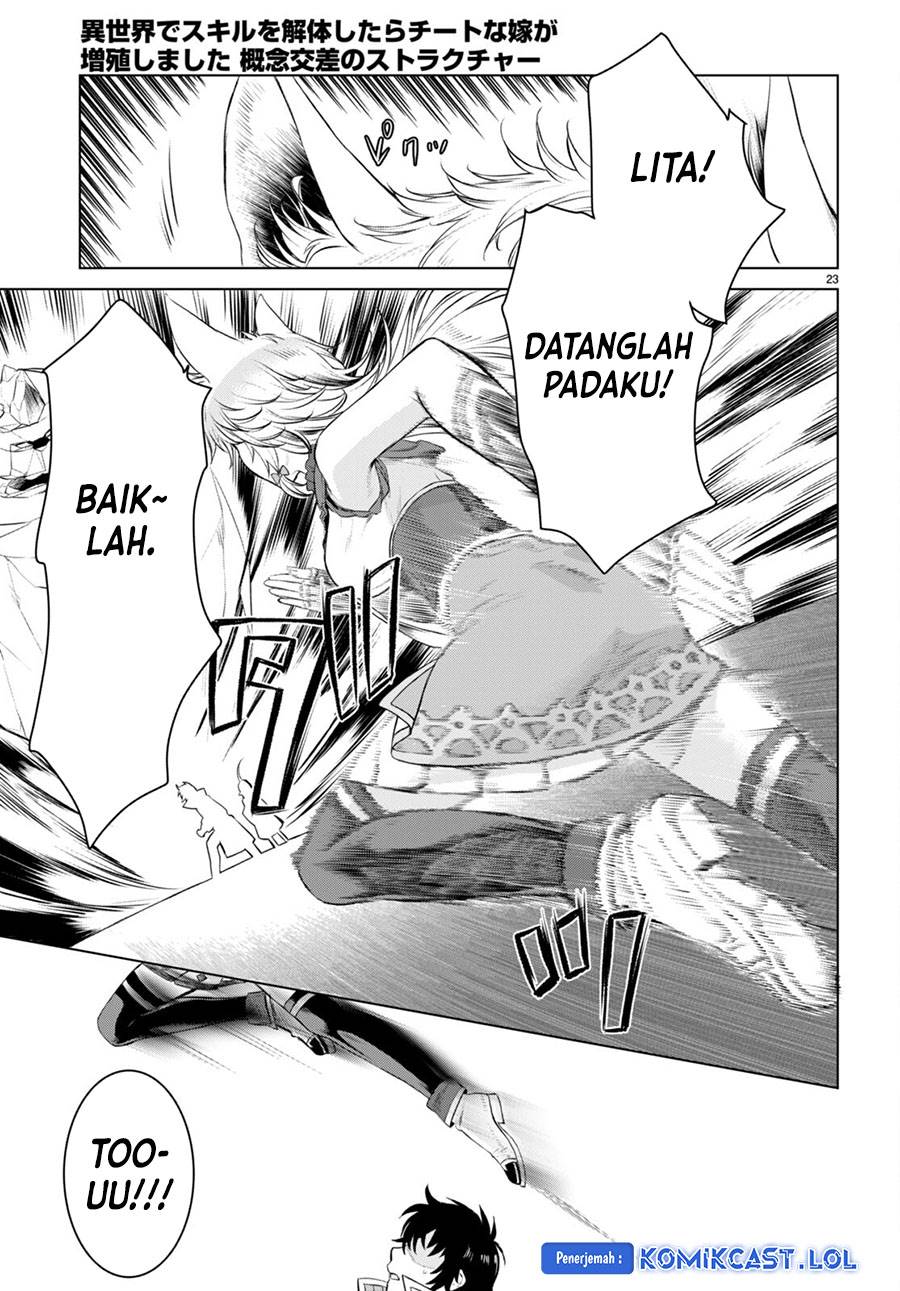 Isekai de Skill wo Kaitai Shitara Cheat na Yome ga Zoushoku Shimashita: Gainen Kousa no Structure Chap 49 - Next Chap 50