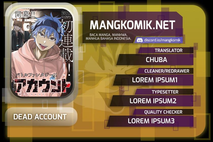 Dead Account Chap 1 - Next Chap 2