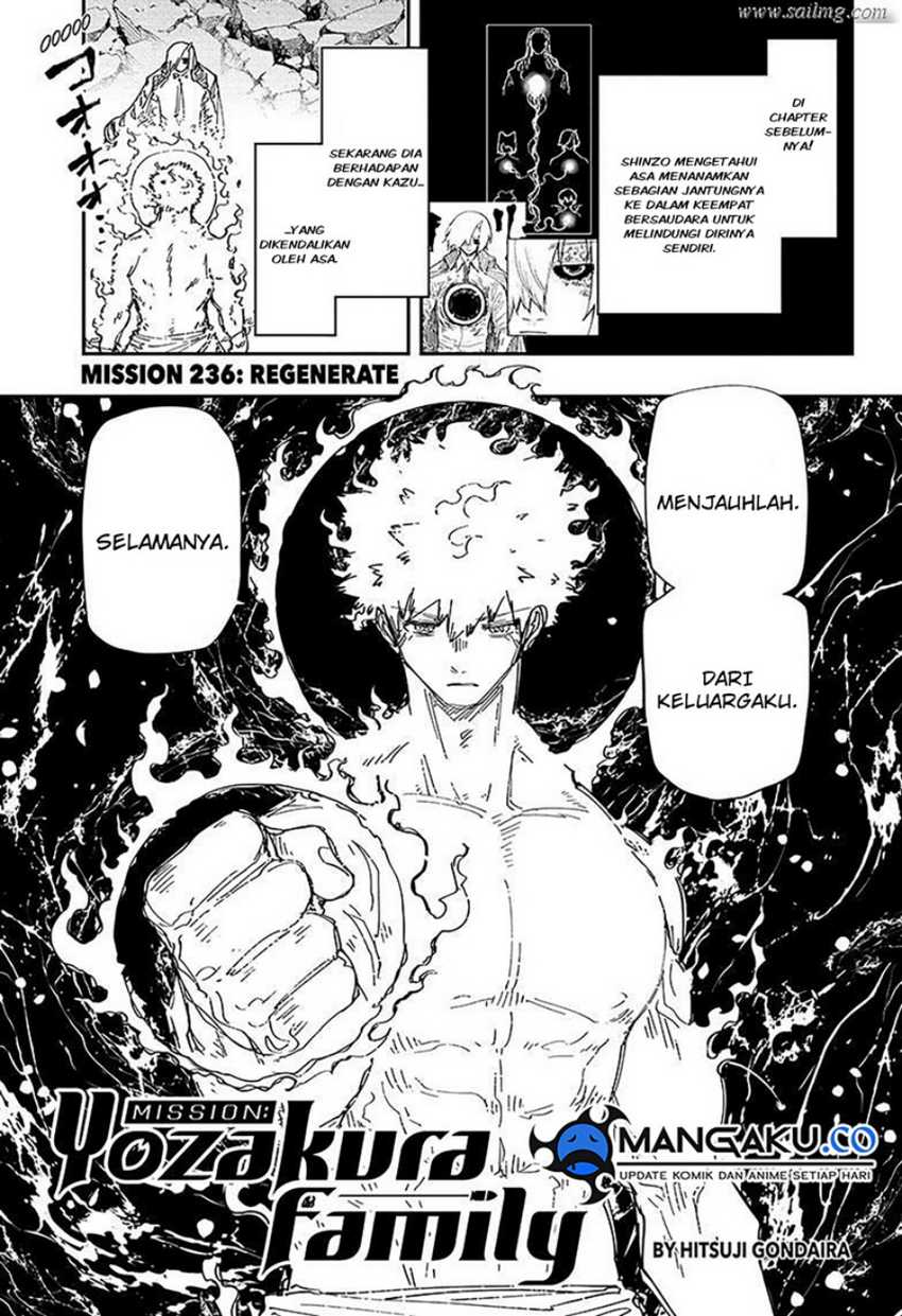 Mission: Yozakura Family Chap 236 - Next Chap 237