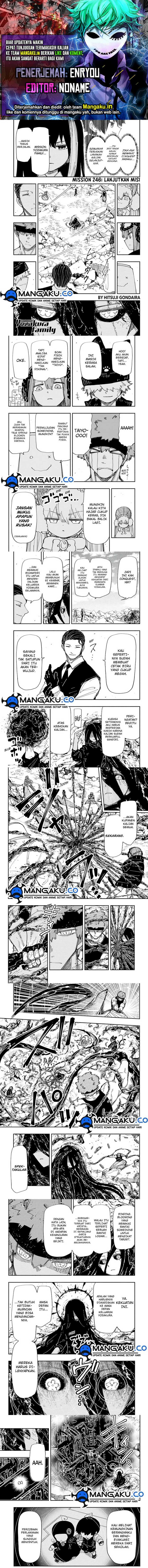 Mission: Yozakura Family Chap 246 - Next Chap 247