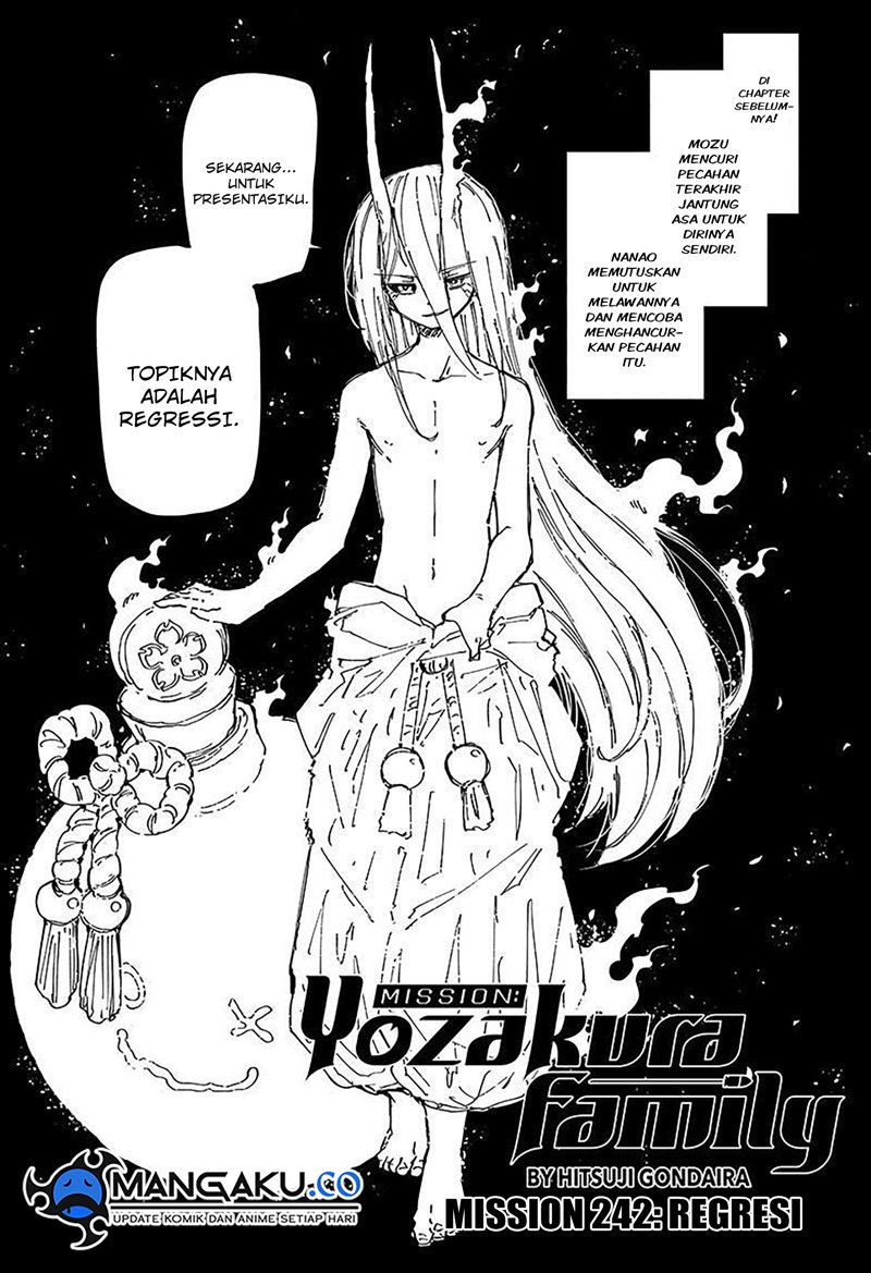 Mission: Yozakura Family Chap 242 - Next Chap 243