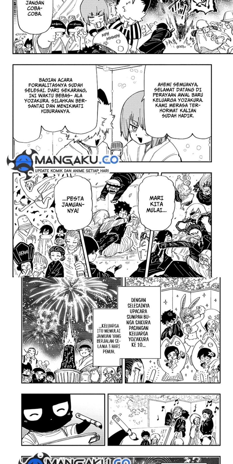 Mission: Yozakura Family Chap 257 - Next Chap 258