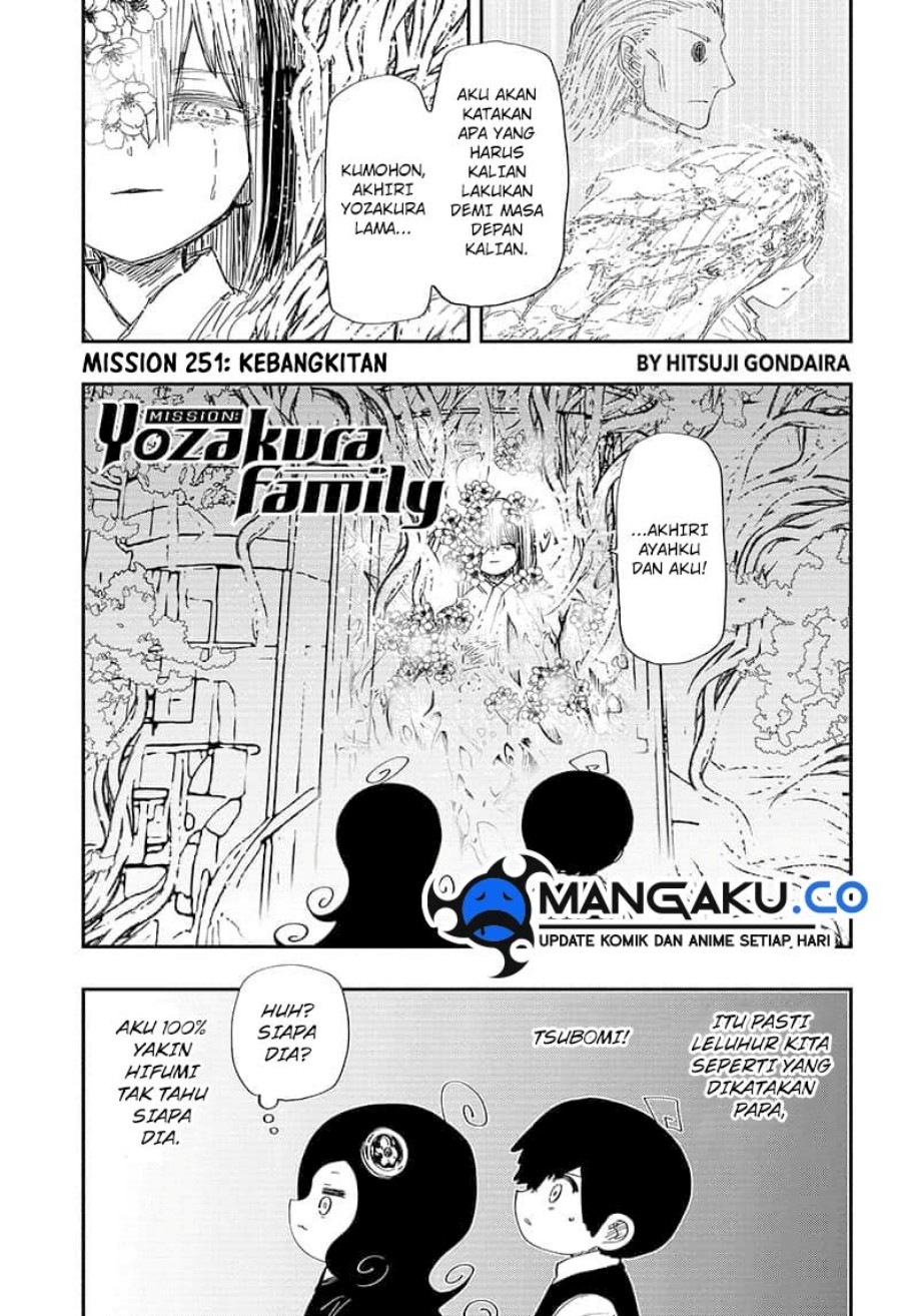 Mission: Yozakura Family Chap 251 - Next Chap 252