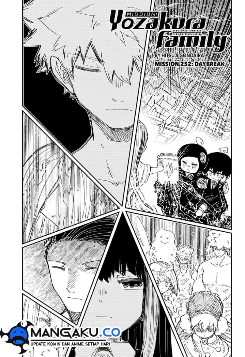 Mission: Yozakura Family Chap 252 - Next Chap 253