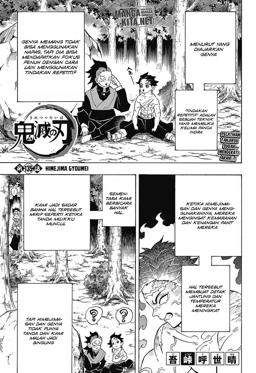 Kimetsu no Yaiba Chap 135 - Next Chap 136