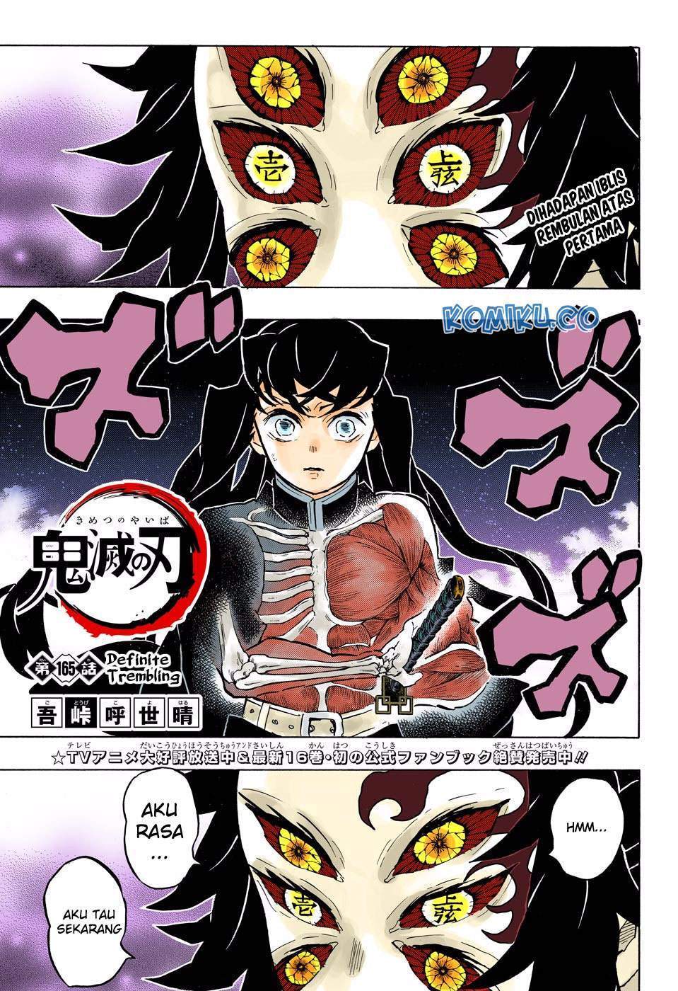 Kimetsu no Yaiba Chap 165 - Next Chap 166