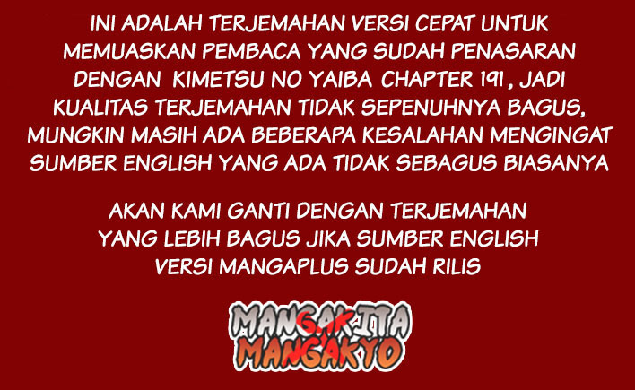 Kimetsu no Yaiba Chap 191 - Next Chap 192