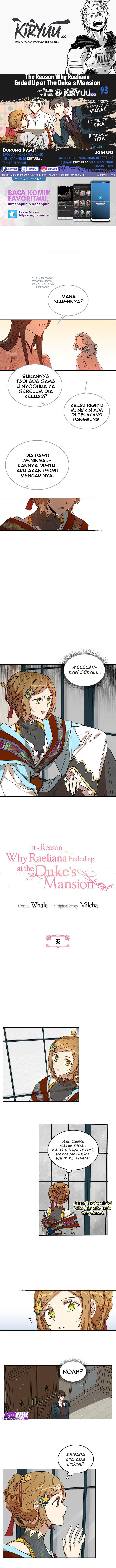 The Reason Why Raeliana Ended up at the Duke’s Mansion Chap 93 - Next Chap 94