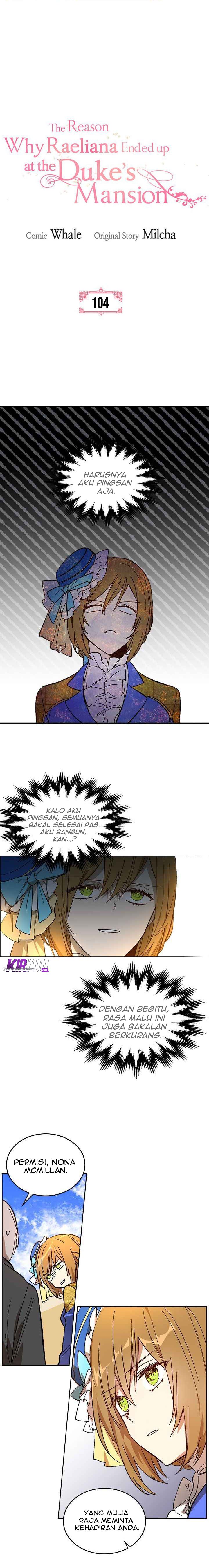 The Reason Why Raeliana Ended up at the Duke’s Mansion Chap 104 - Next Chap 105