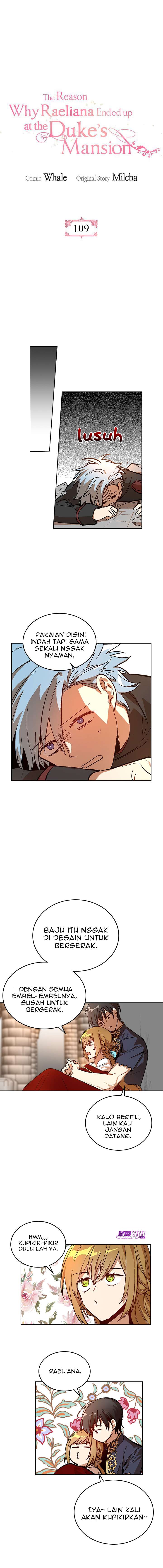 The Reason Why Raeliana Ended up at the Duke’s Mansion Chap 109 - Next Chap 110