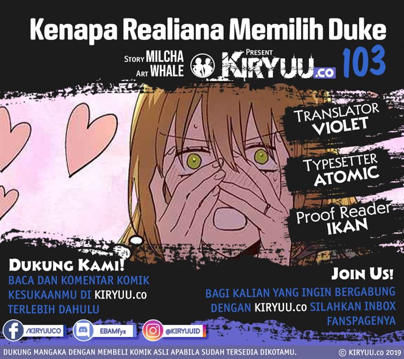 The Reason Why Raeliana Ended up at the Duke’s Mansion Chap 103 - Next Chap 104