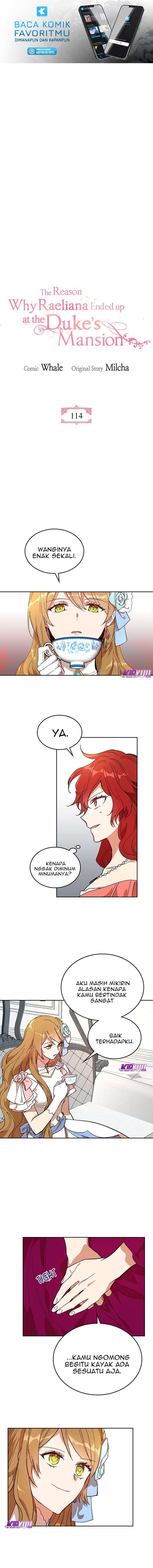 The Reason Why Raeliana Ended up at the Duke’s Mansion Chap 114 - Next Chap 115
