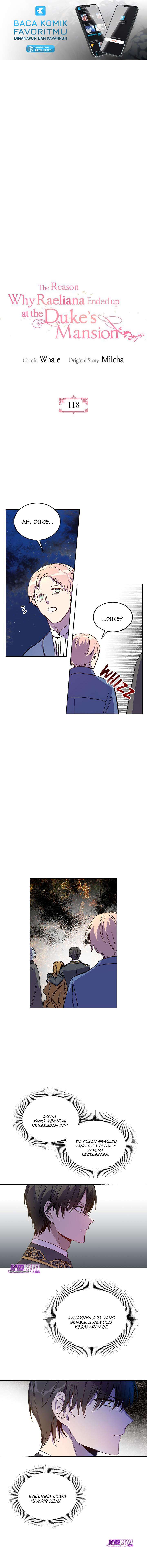 The Reason Why Raeliana Ended up at the Duke’s Mansion Chap 118 - Next Chap 119