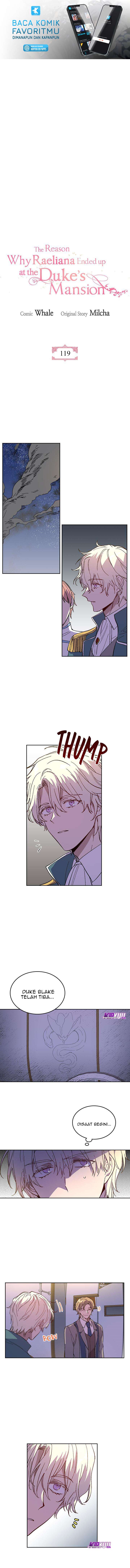 The Reason Why Raeliana Ended up at the Duke’s Mansion Chap 119 - Next Chap 120
