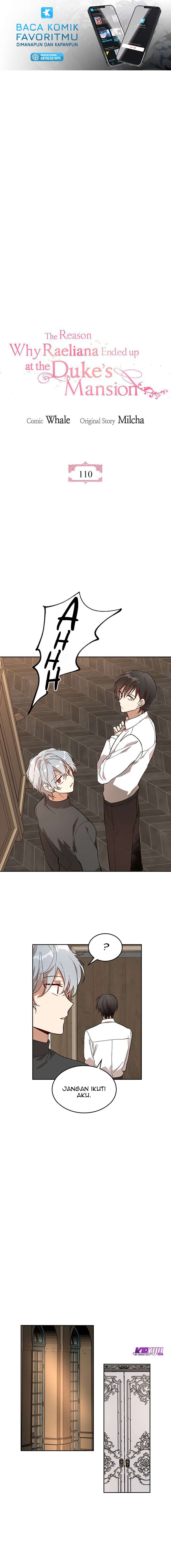 The Reason Why Raeliana Ended up at the Duke’s Mansion Chap 110 - Next Chap 111