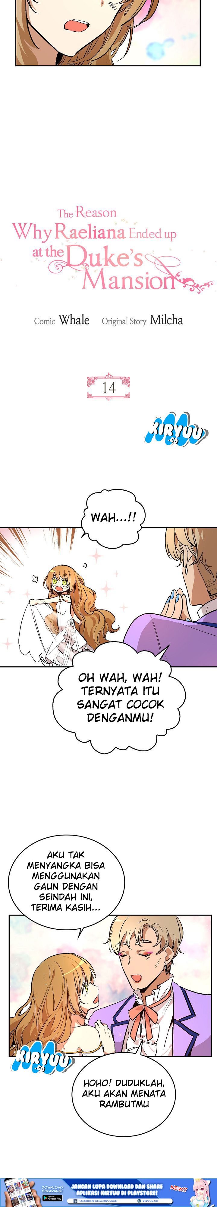 The Reason Why Raeliana Ended up at the Duke’s Mansion Chap 14 - Next Chap 15