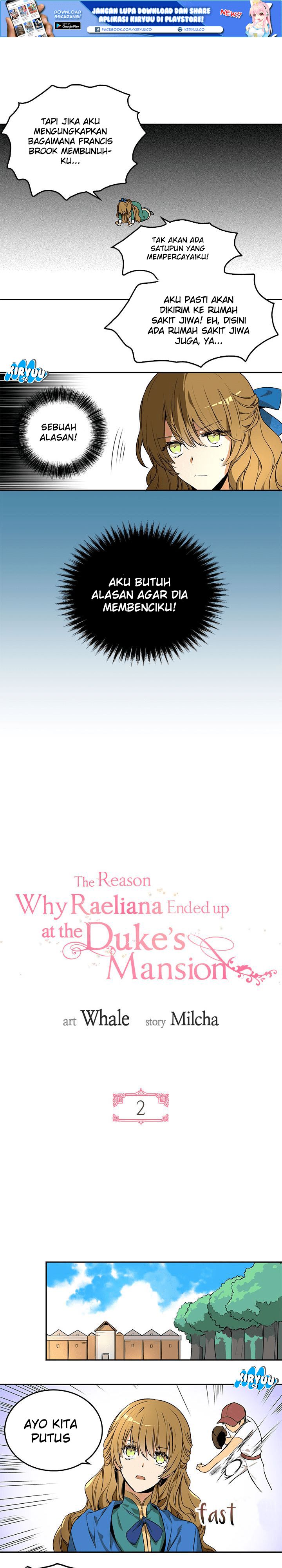 The Reason Why Raeliana Ended up at the Duke’s Mansion Chap 2 - Next Chap 3