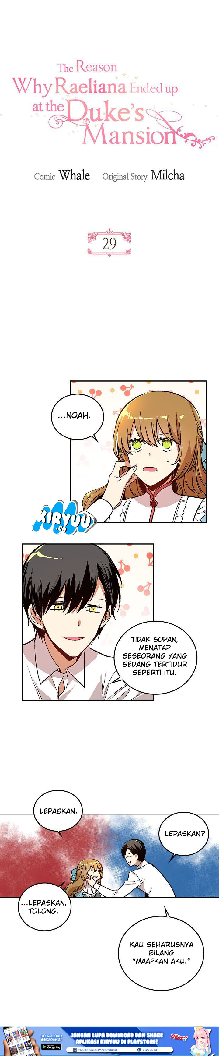 The Reason Why Raeliana Ended up at the Duke’s Mansion Chap 29 - Next Chap 30