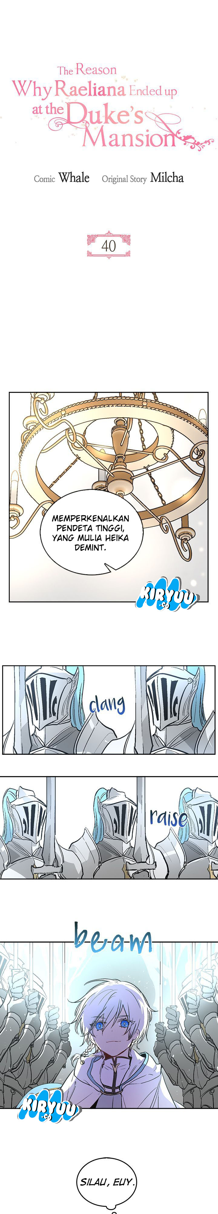 The Reason Why Raeliana Ended up at the Duke’s Mansion Chap 40 - Next Chap 41