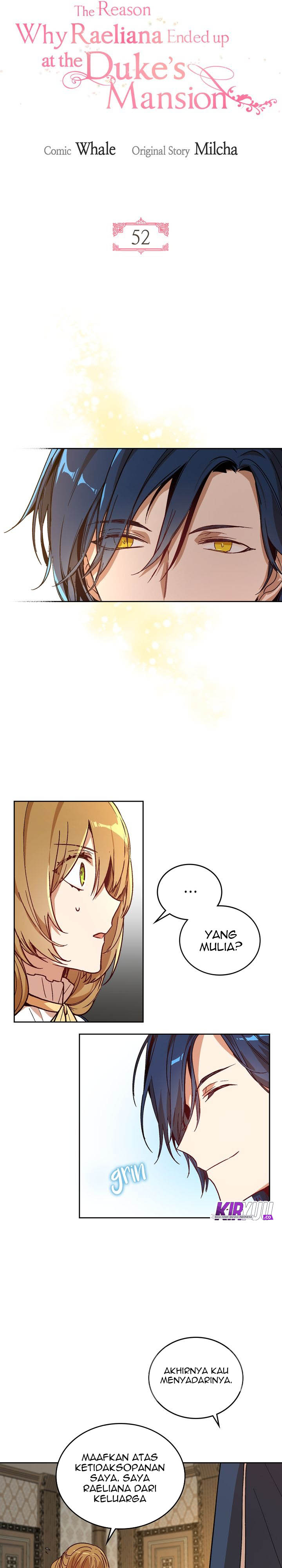 The Reason Why Raeliana Ended up at the Duke’s Mansion Chap 52 - Next Chap 53