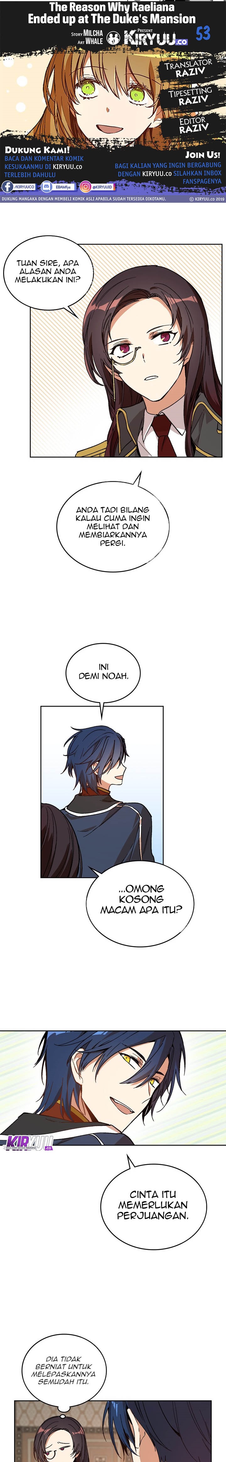 The Reason Why Raeliana Ended up at the Duke’s Mansion Chap 53 - Next Chap 54