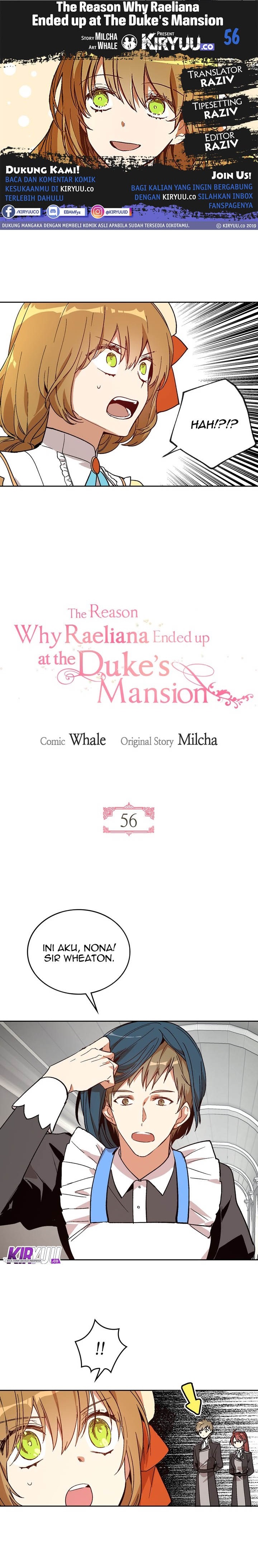 The Reason Why Raeliana Ended up at the Duke’s Mansion Chap 56 - Next Chap 57