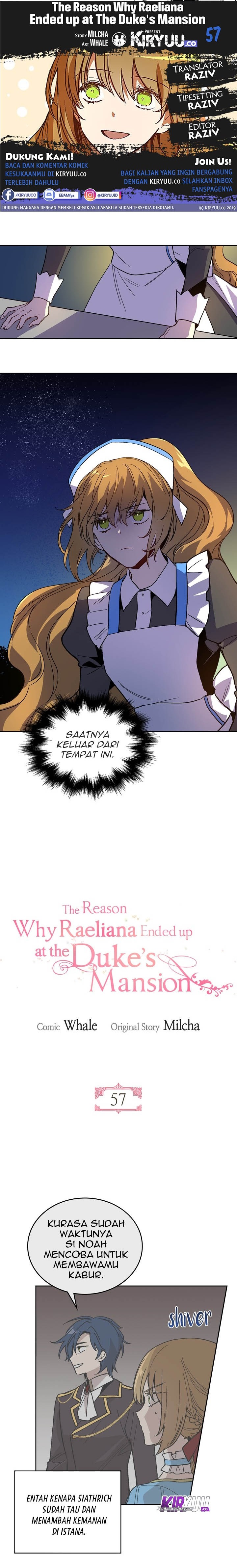 The Reason Why Raeliana Ended up at the Duke’s Mansion Chap 57 - Next Chap 58