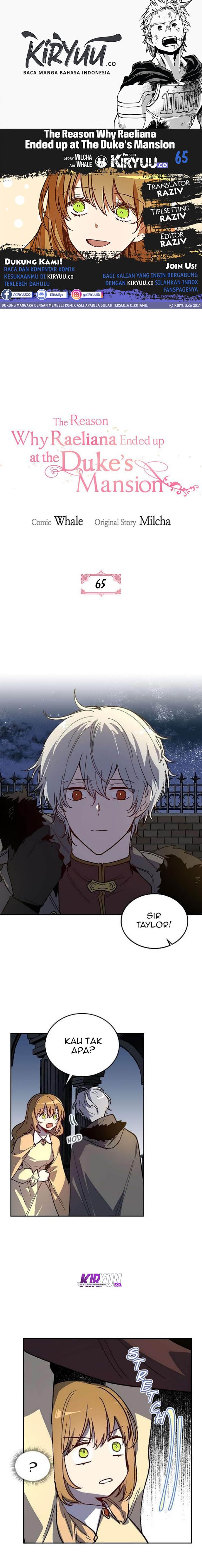 The Reason Why Raeliana Ended up at the Duke’s Mansion Chap 65 - Next Chap 66