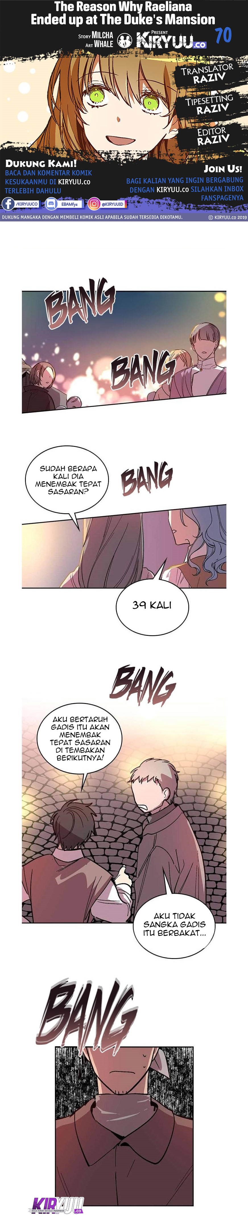 The Reason Why Raeliana Ended up at the Duke’s Mansion Chap 70 - Next Chap 71