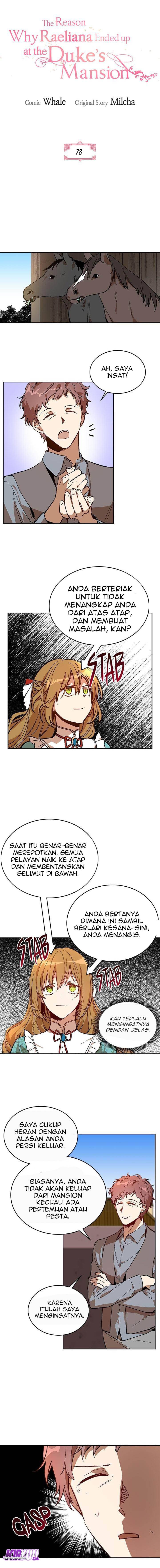 The Reason Why Raeliana Ended up at the Duke’s Mansion Chap 78 - Next Chap 79