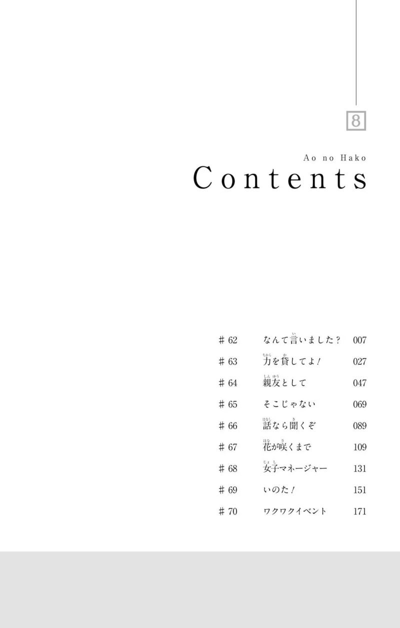 Ao no Hako Chap 62 - Next Chap 63