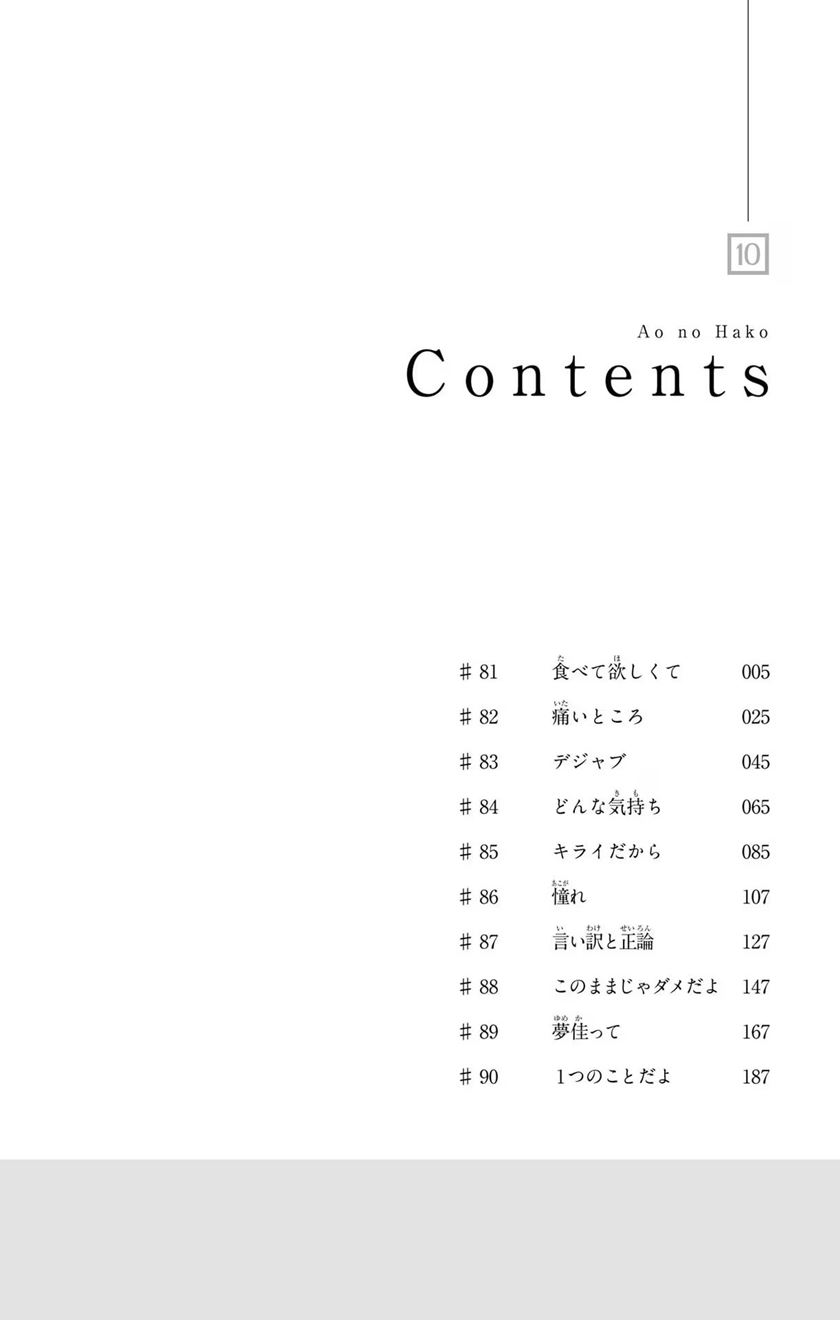 Ao no Hako Chap 81 - Next Chap 82