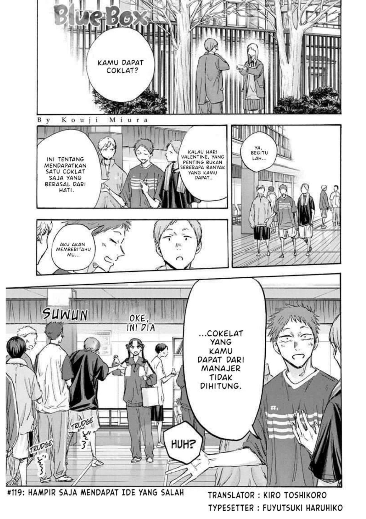 Ao no Hako Chap 119 - Next Chap 120