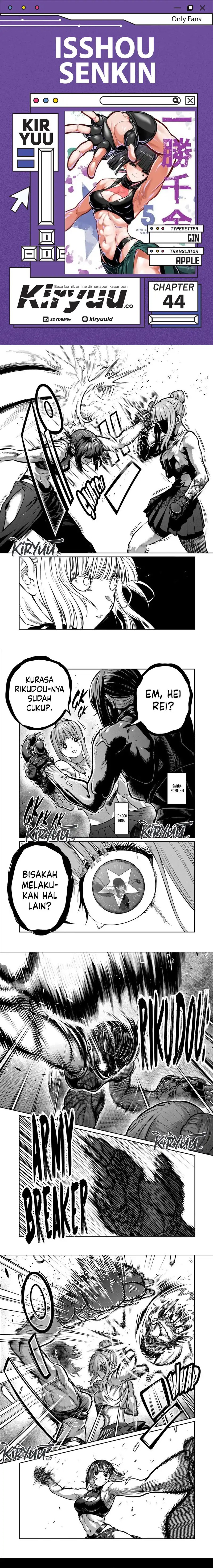 Isshou Senkin Chap 44 - Next Chap 45