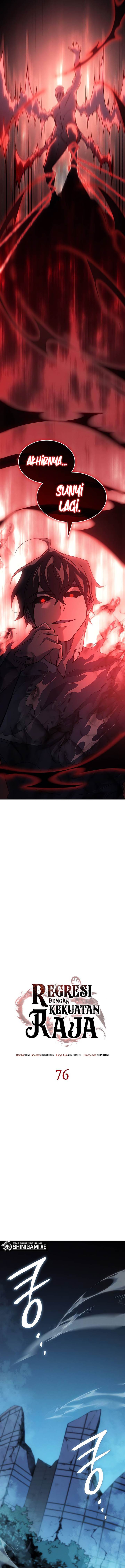 Regressing with the Kings Power Chap 76 - Next Chap 77