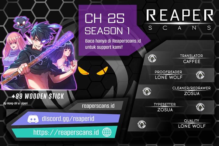 +99 Wooden Stick Chap 25 - Next Chap 26