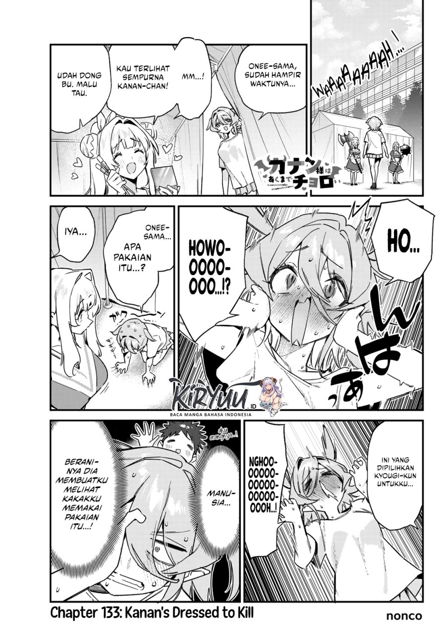 Kanan-sama wa Akumade Choroi Chap 133 - Next Chap 134
