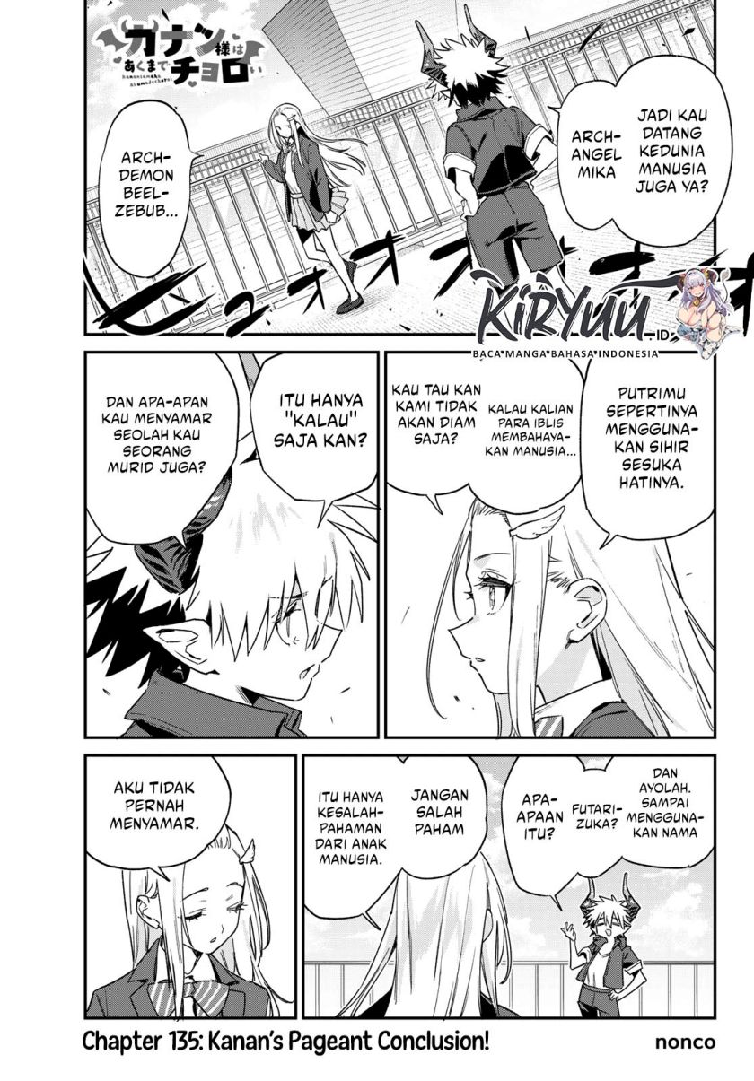 Kanan-sama wa Akumade Choroi Chap 135 - Next Chap 136