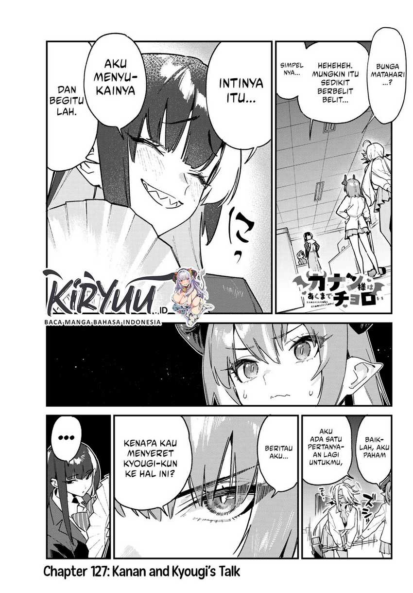 Kanan-sama wa Akumade Choroi Chap 127 - Next Chap 128