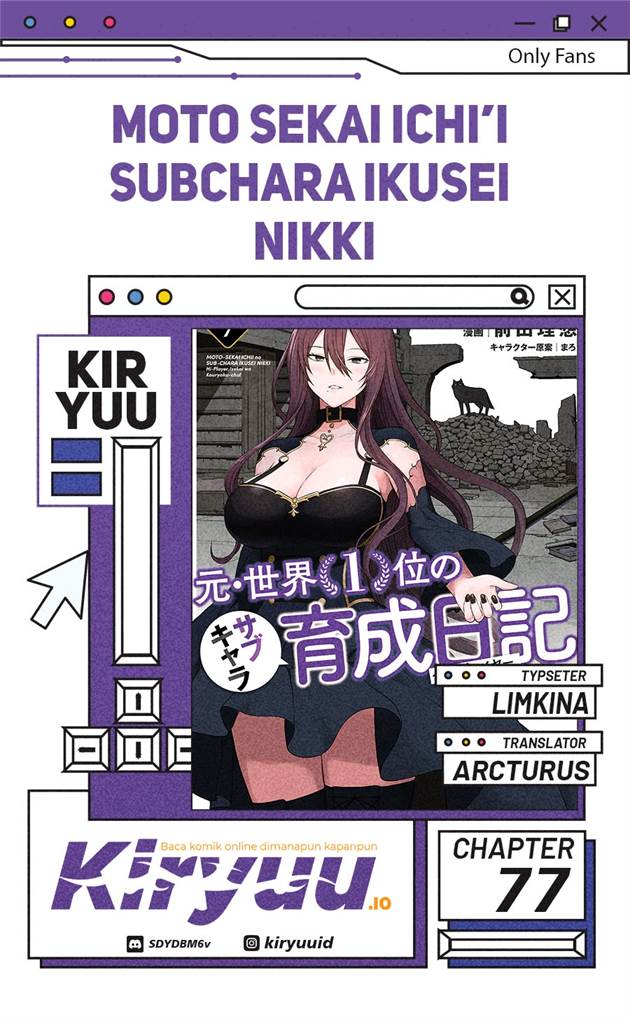 Moto Sekai Ichi’i Subchara Ikusei Nikki: Hai Player Isekai wo Kouryakuchuu! Chap 77 - Next Chap 78