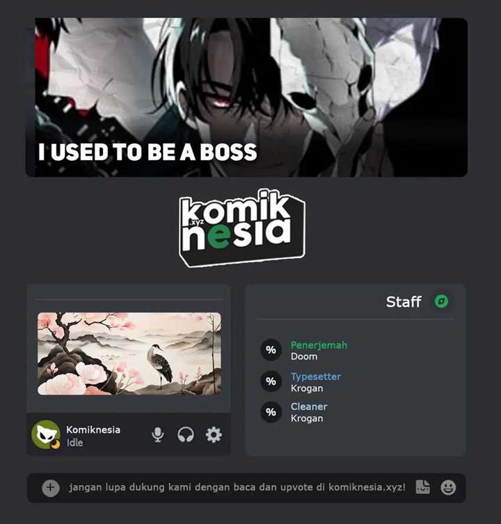 I Used To Be The Boss Chap 74 - Next Chap 75