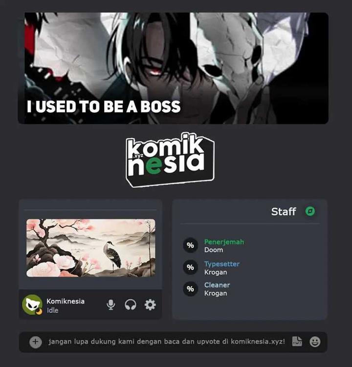 I Used To Be The Boss Chap 75 - Next Chap 76