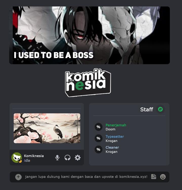 I Used To Be The Boss Chap 64 - Next Chap 65